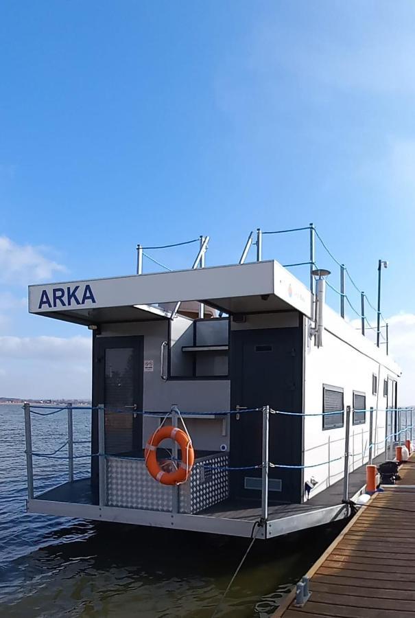 Houseboat Arka 1 - Domki Na Wodzie, Rower Wodny, Wifi, Parking Мєлно Екстер'єр фото