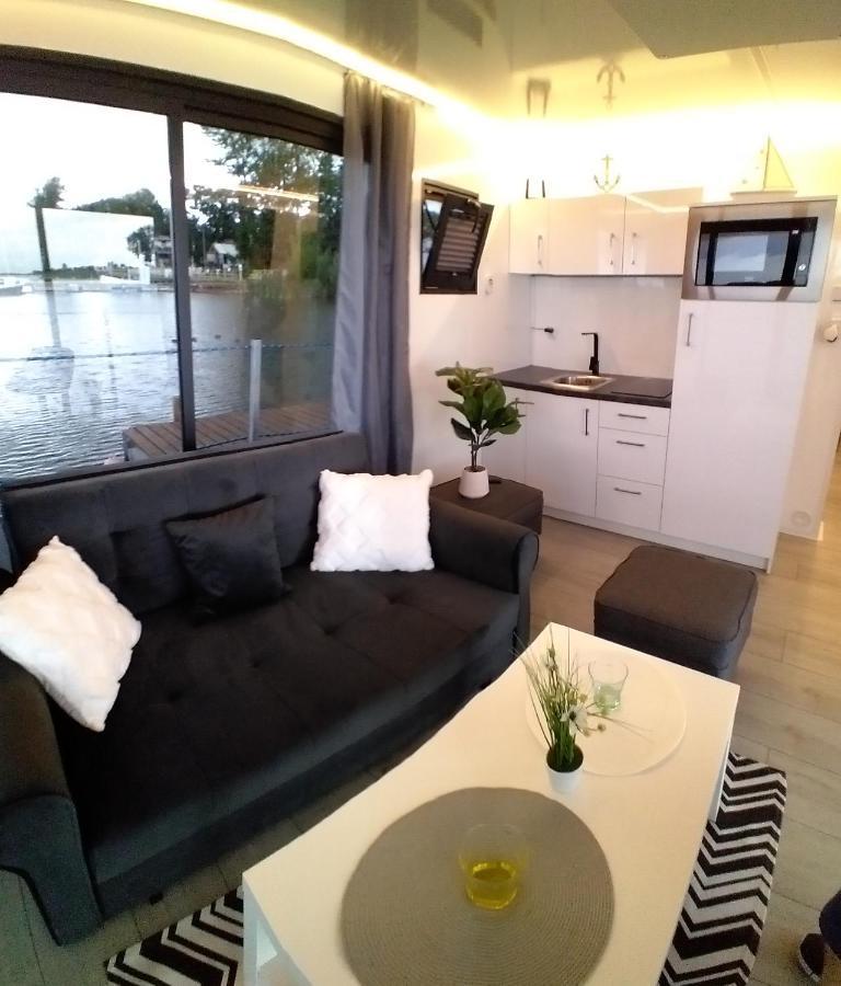 Houseboat Arka 1 - Domki Na Wodzie, Rower Wodny, Wifi, Parking Мєлно Екстер'єр фото