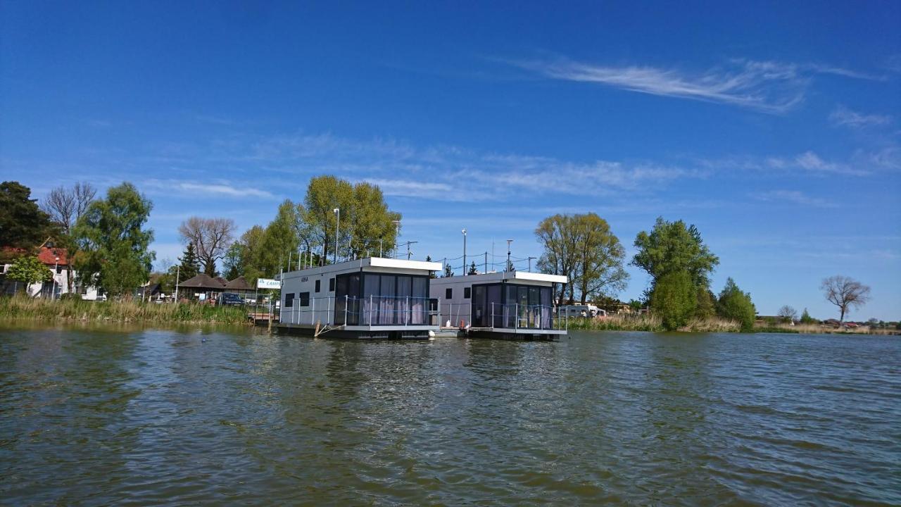 Houseboat Arka 1 - Domki Na Wodzie, Rower Wodny, Wifi, Parking Мєлно Екстер'єр фото