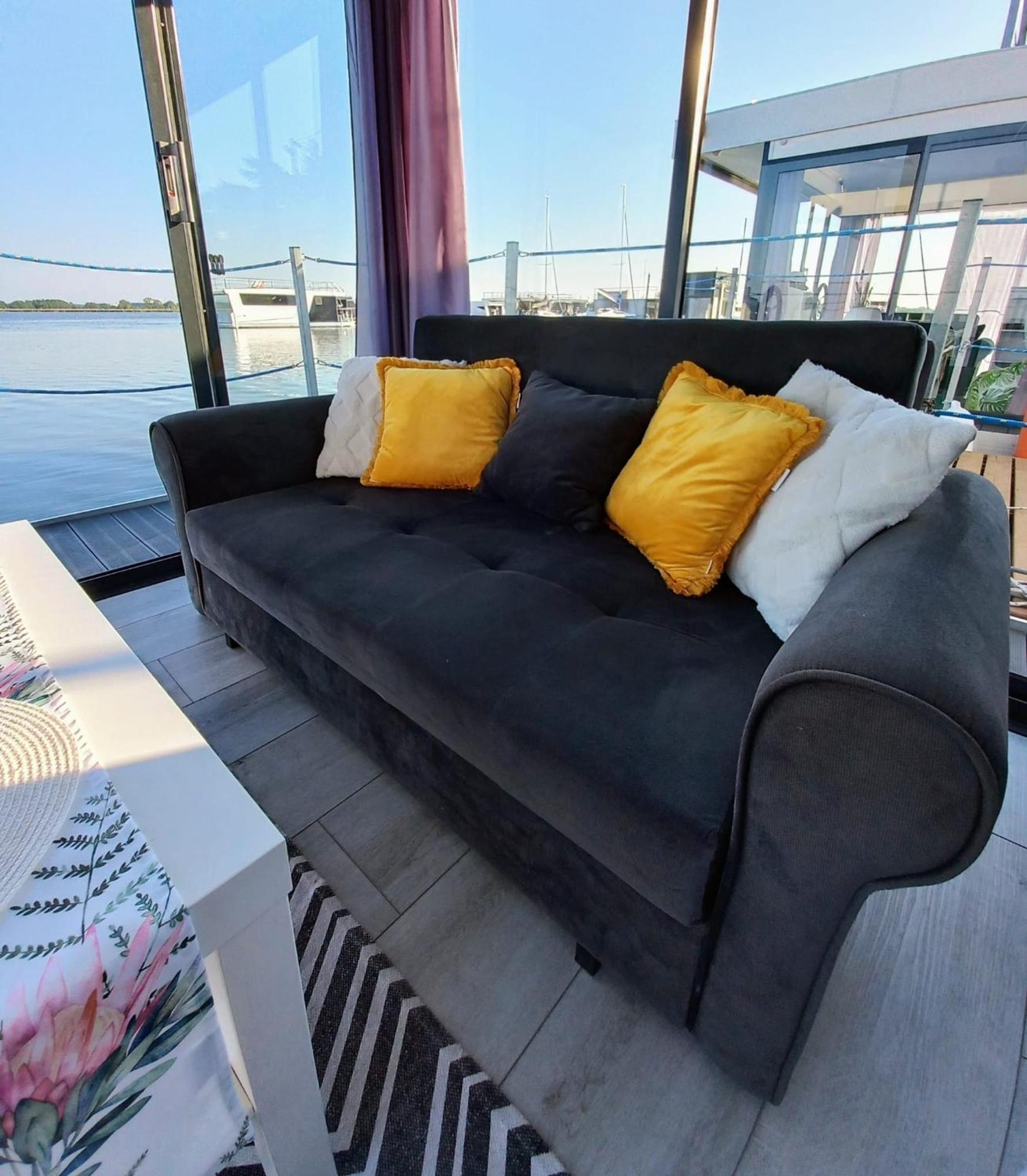 Houseboat Arka 1 - Domki Na Wodzie, Rower Wodny, Wifi, Parking Мєлно Екстер'єр фото